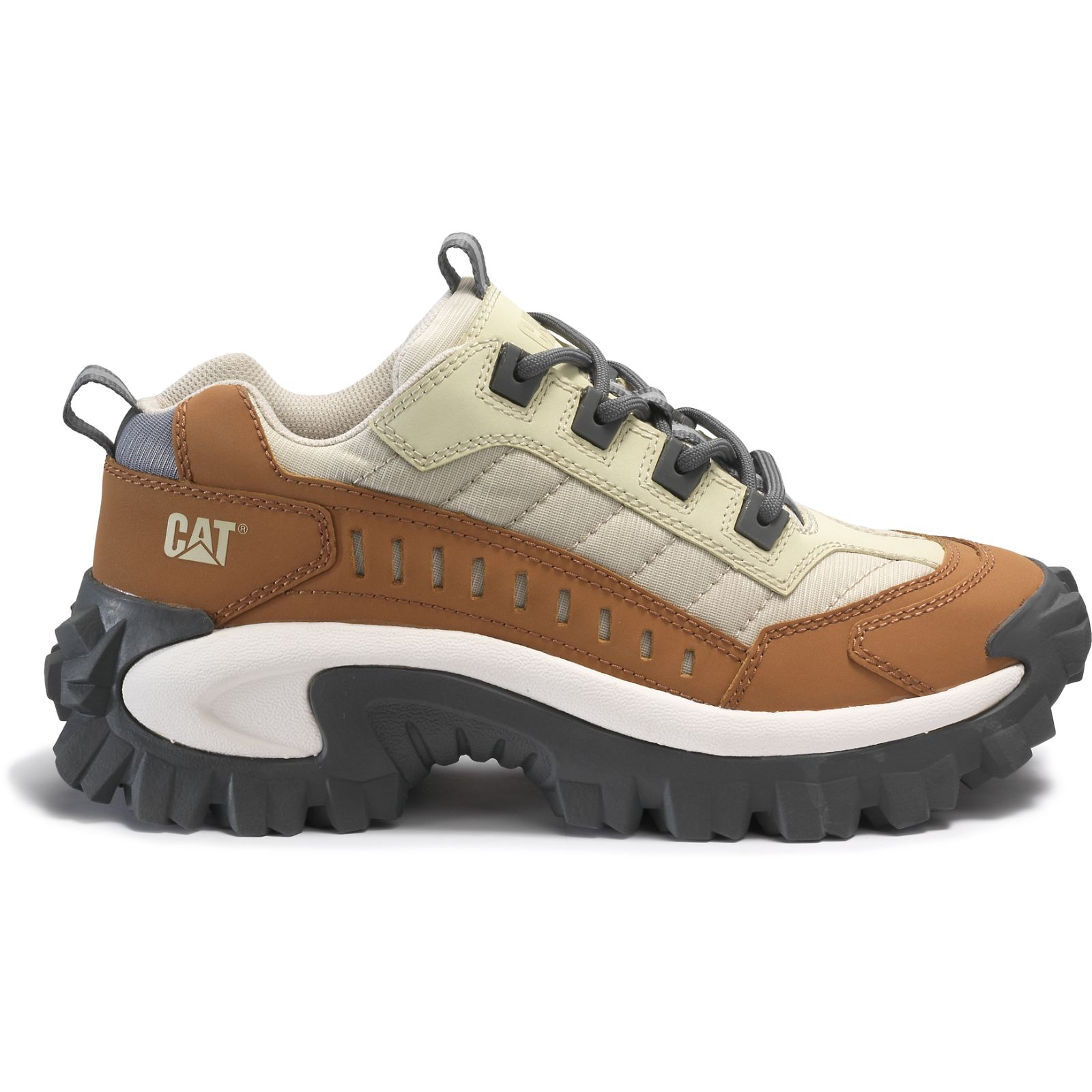 Caterpillar Intruder - Womens Casual Shoes - Grey - NZ (806GWPYZJ)